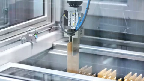 Picking device in Foxway's automated warehouse system