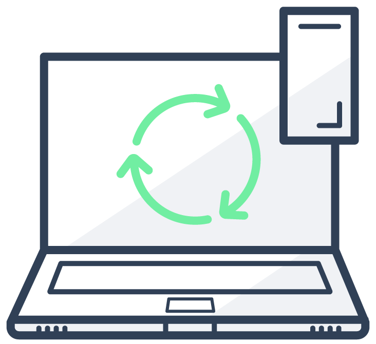 Devices used in classroom in Sweden